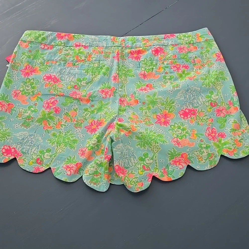 Disney Parks Collection x Lilly Pulitzer Buttercup Shorts - Picture 3 of 5